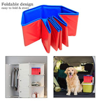 Dog Swimming Pool Foldable Pet Bath Swimming Tub Bathtub Pet Collapsible Bathing Pool for Dogs Cats Kids Big Size Bathing Pool Pet Pool Bathing Tub Outdoor Swimming Pool for Large Small Dogs