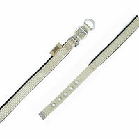 Doggie Comfort Woven Dog Collar Khaki 1.5x20-25 cm