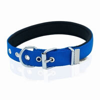 Doggie Comfort Woven Dog Collar Royal Blue 2.5x50 cm