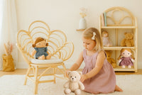 Blossom Dreams Girls Bedroom Rattan Decorative Flower Chair