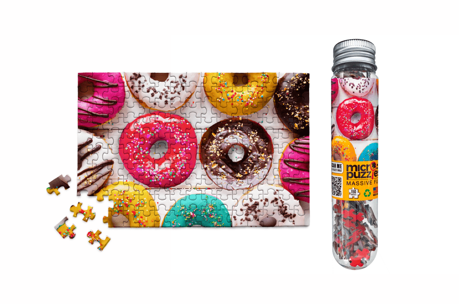 Donuts Mini Jigsaw Puzzle | MicroPuzzles