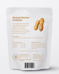 Homemade Dog Treats - 🥜 Peanut Butter Cookies Treat 1/2lb