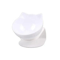 Double Transparent Non-slip Food Bowl With Protection For Cats Modern Kitten Food Bowl Pet Accessories