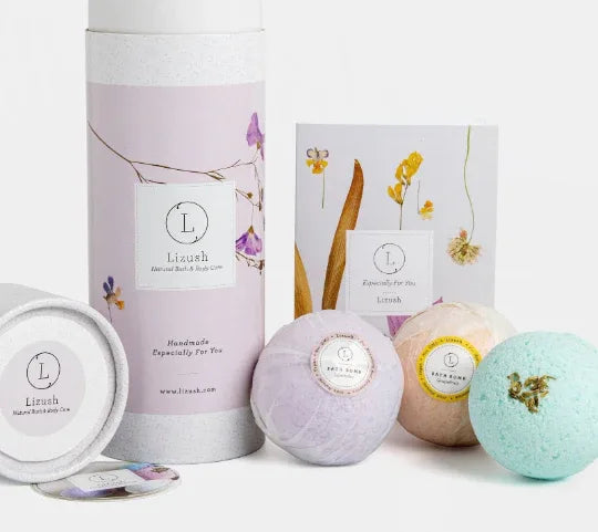 Bath Bombs, Spa Gift Set, Unique gift for Her, Gift for Mother, Care Package, Shower Bombs in a Tube, Relaxation Gift, BFF.. - BIG FRENCHIES