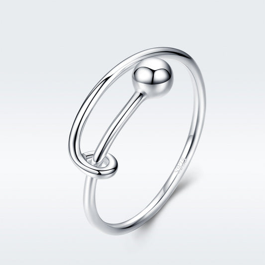 925 Sterling Silver Rings 0.4cm Width for Women