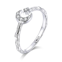 925 Sterling Silver Custom Ring with Pavé Setting CZ
