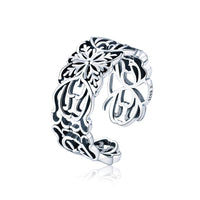 S925 Sterling Silver 0.8cm Width Ring