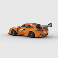 MOC Fast &amp; Furious1 Supra sports car Vehicle Speed Champion Racer Building Blocks Brick Creative Garage Toys for Boys Gifts - # BOT&G53710001 - BIG FRENCHIES