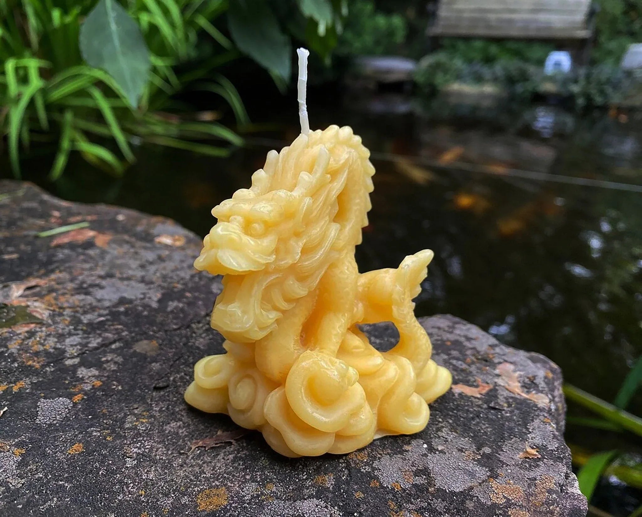 Dragon Beeswax Candle - BIG FRENCHIES