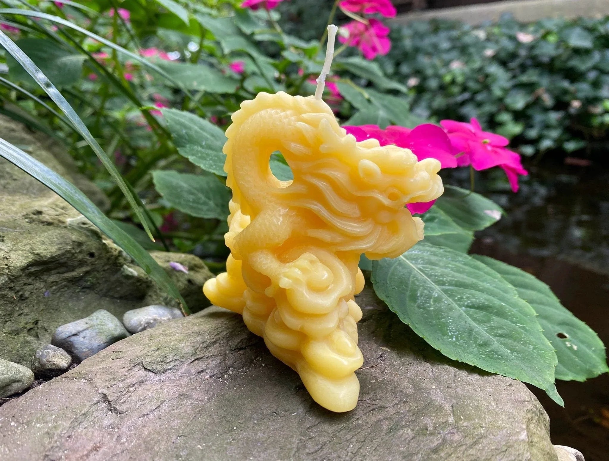 Dragon Beeswax Candle - BIG FRENCHIES