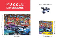 Dream Garage 1000 Piece Jigsaw Puzzle by Springbok Puzzles - Classic Car Puzzle - BIG FRENCHIES
