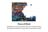 Dream Garage 1000 Piece Jigsaw Puzzle by Springbok Puzzles - Classic Car Puzzle - BIG FRENCHIES