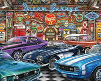 Dream Garage 1000 Piece Jigsaw Puzzle by Springbok Puzzles - Classic Car Puzzle - BIG FRENCHIES