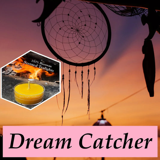 Dreamcatcher Scented Beeswax Tealight Candles - BIG FRENCHIES