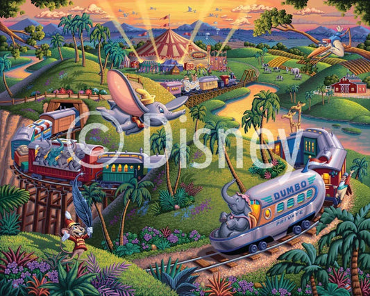Dumbo The Flying Elephant 500 Piece Jigsaw Puzzle | Dowdle Puzzles - BIG FRENCHIES