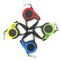 Durable Automatic Retractable Dog No Tangle Comfortable Grip Pet Leash Walking Running Cute Easy Control Leashes Pet Products