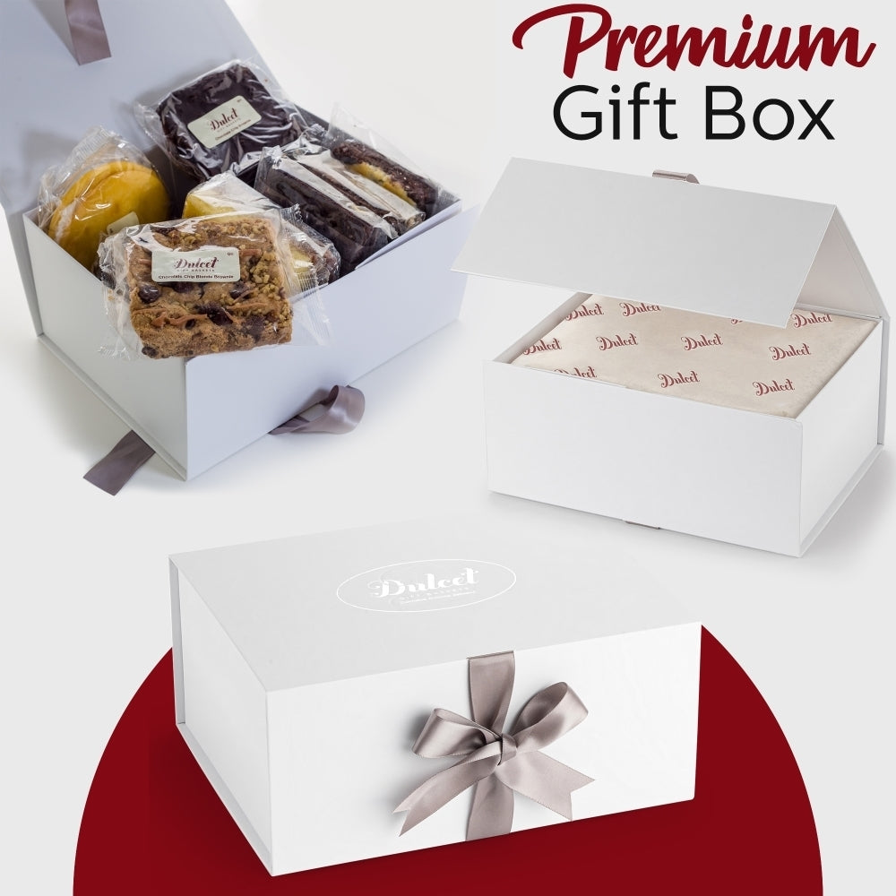 Elegant White Deluxe Gift Box - BIG FRENCHIES
