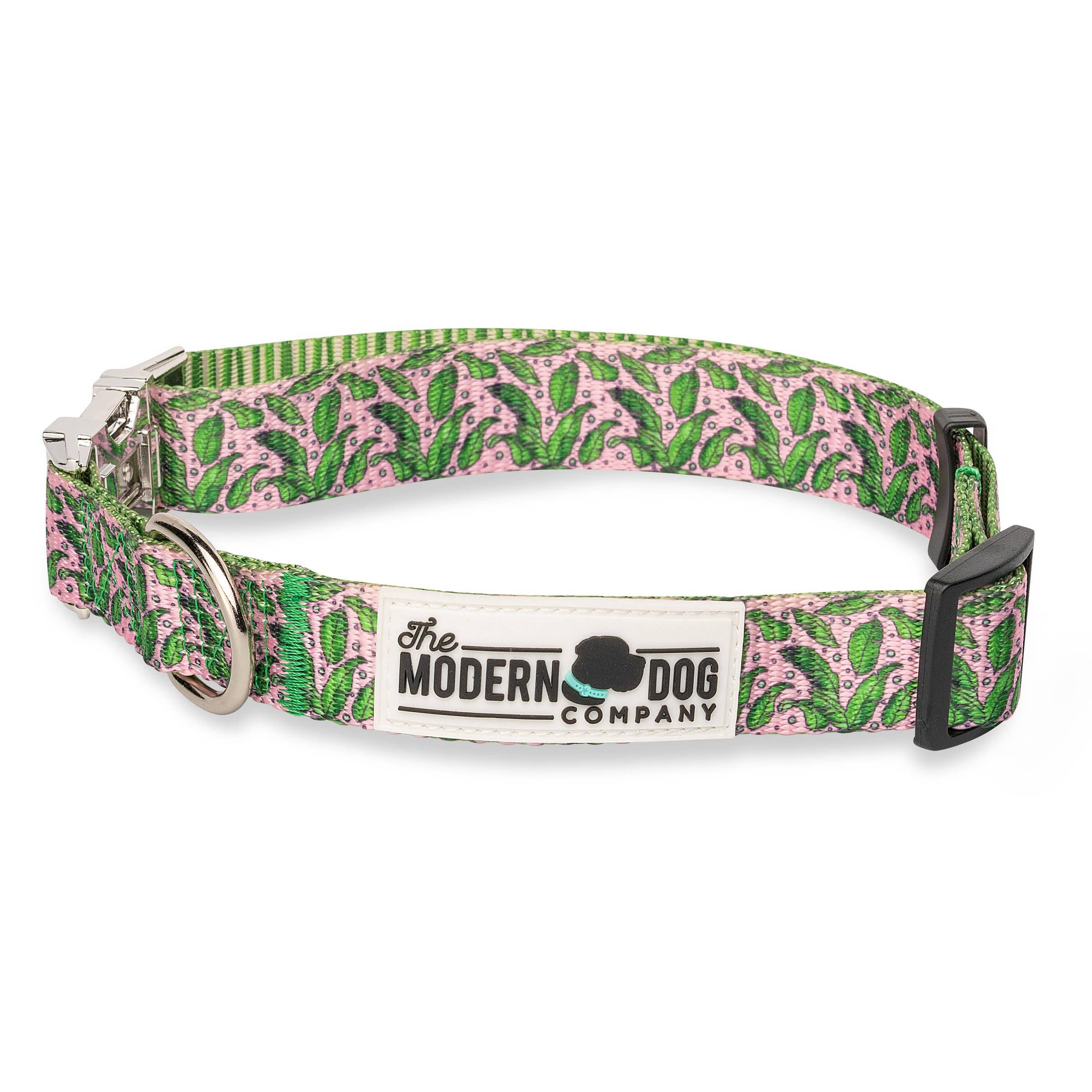 The Modern Dog Company - Pink Tropics Collar - BIG FRENCHIES