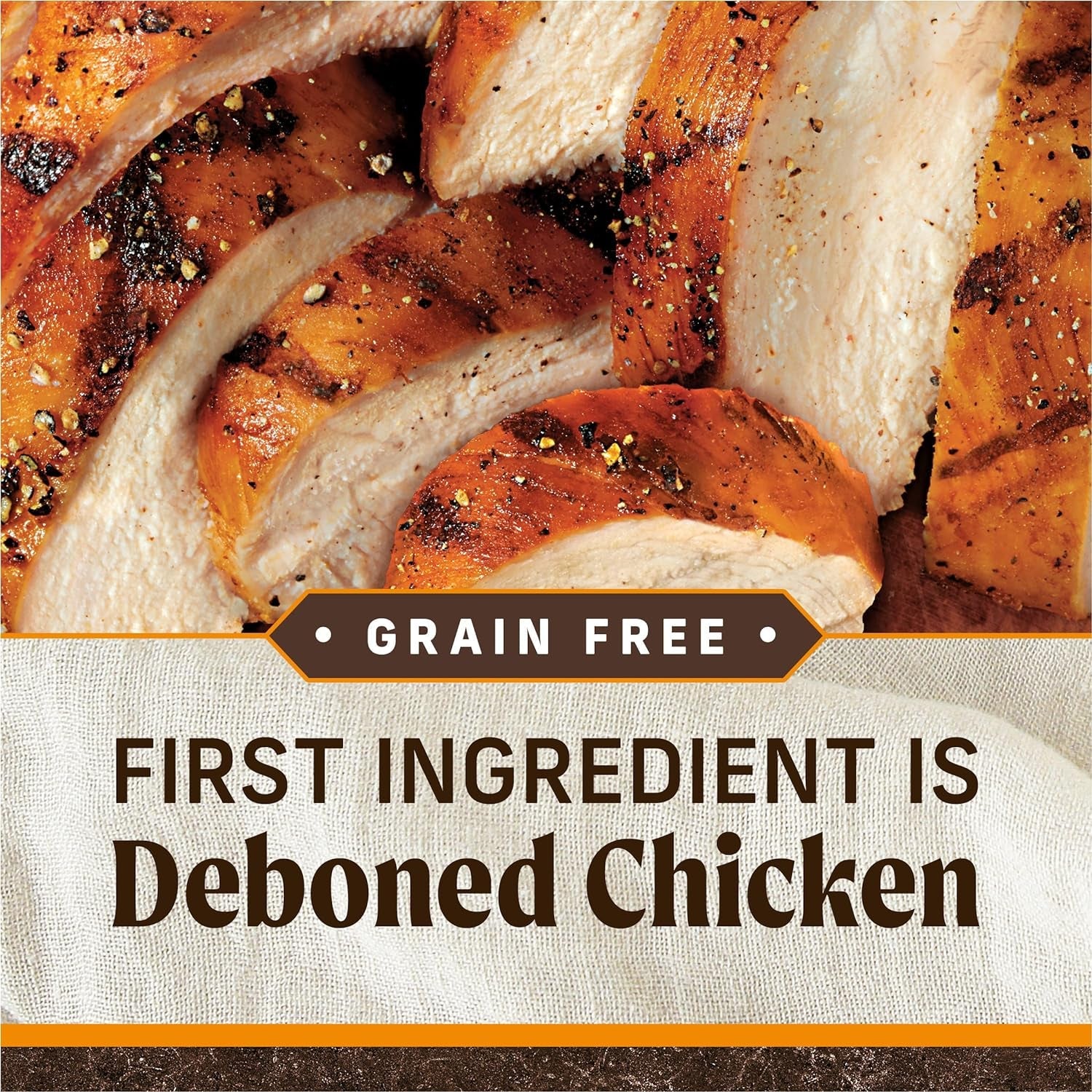 Wholesome and Natural Kibble with Real Chicken and Sweet Potato - BIG FRENCHIES