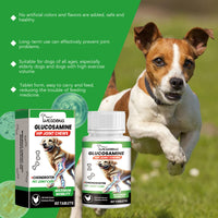Dog Glucosamine Hip Joint Chews, Chondroitin Joint Support Supplements For All Breeds, Chicken Flavor Soft Chews To Reli