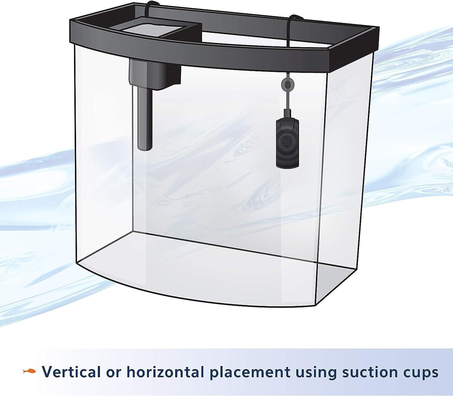Mini Flat Heater for Small Aquariums - BIG FRENCHIES