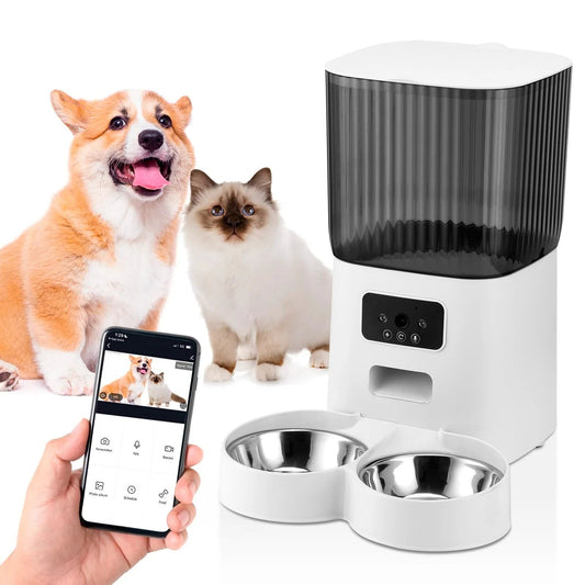 Automatic Pet Feeder with Camera - BIG FRENCHIES