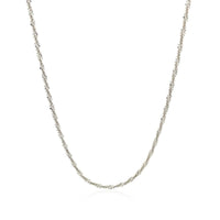 Sterling Silver 1.5mm Adjustable Sparkle Chain