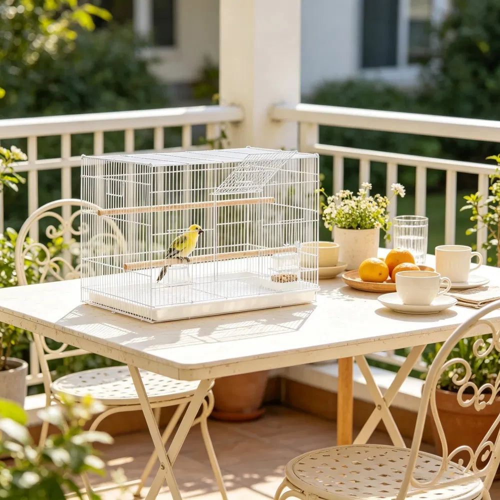 Bird Cage with Easy to Clean
