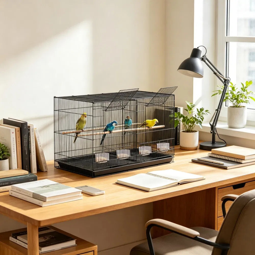 Bird Cage with Easy to Clean 760 X 460 X 455 Mm