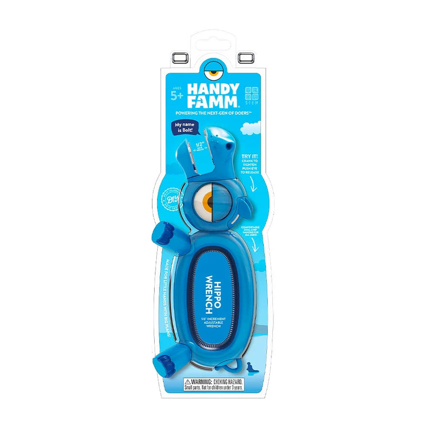 "Bolt" Hippopotamus Children's Stem Starter Wrench
