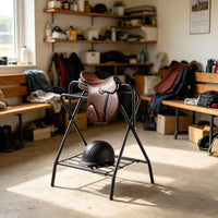 Folding Saddle Rack with Foldable for Garage