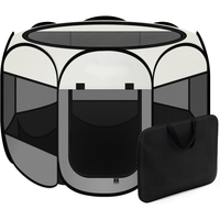 Pet Puppy Dog Playpen, Small Dog Tent Crates Cage Indoor Outdoor, Portable Playpen For Cat, Foldable Dog Kennel Playpen 