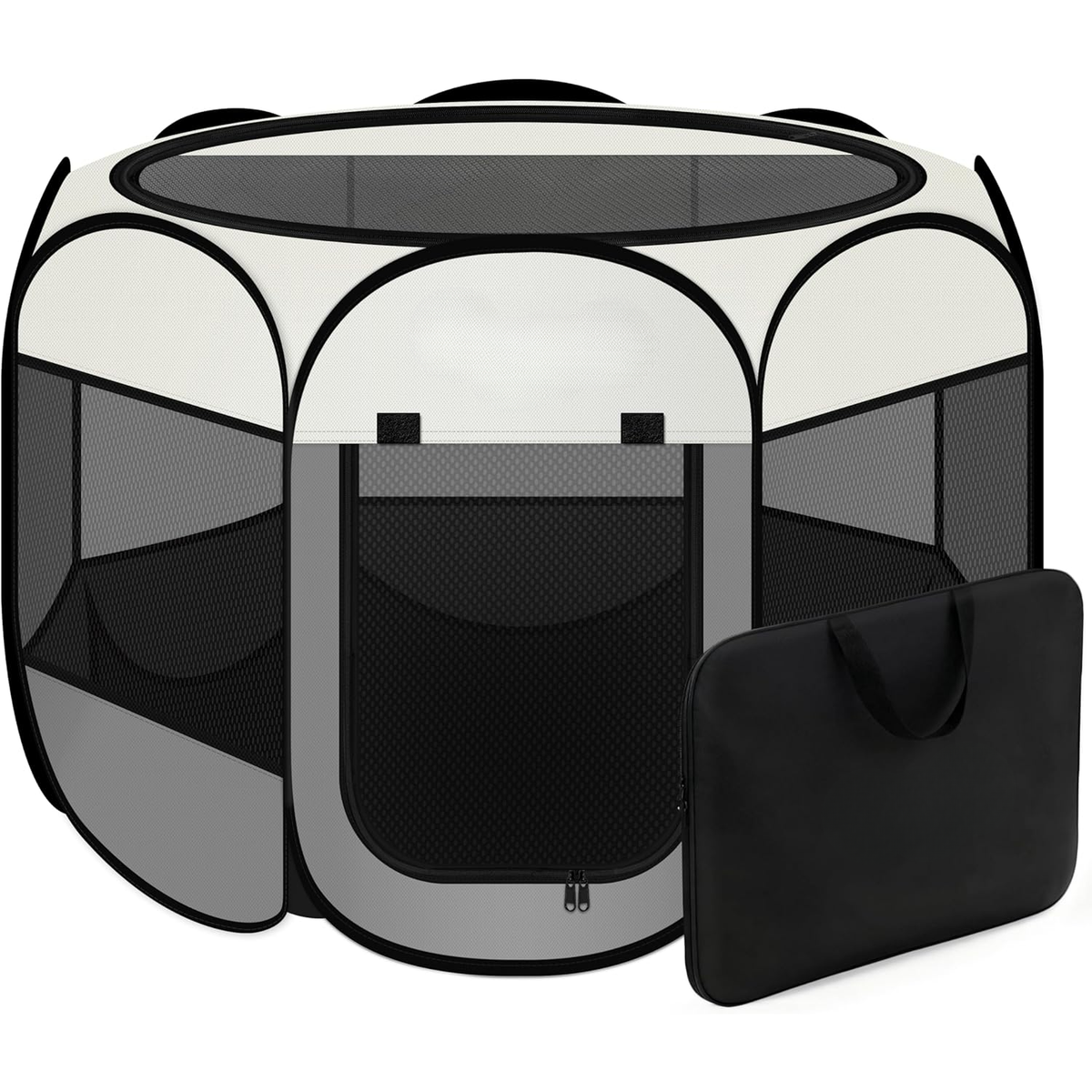 Pet Puppy Dog Playpen, Small Dog Tent Crates Cage Indoor Outdoor, Portable Playpen For Cat, Foldable Dog Kennel Playpen 