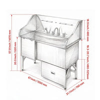 Stainless Steel Dog Washing Station