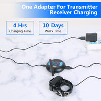 1Set Wireless Electric Dog Fence Pet Shock Boundary Containment System Electric Training Collar For Small Medium Large D