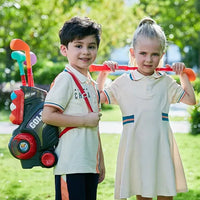 Children's Trolley Box Golf Toy Club Suit Educational Indoor Outdoor Sports Game
