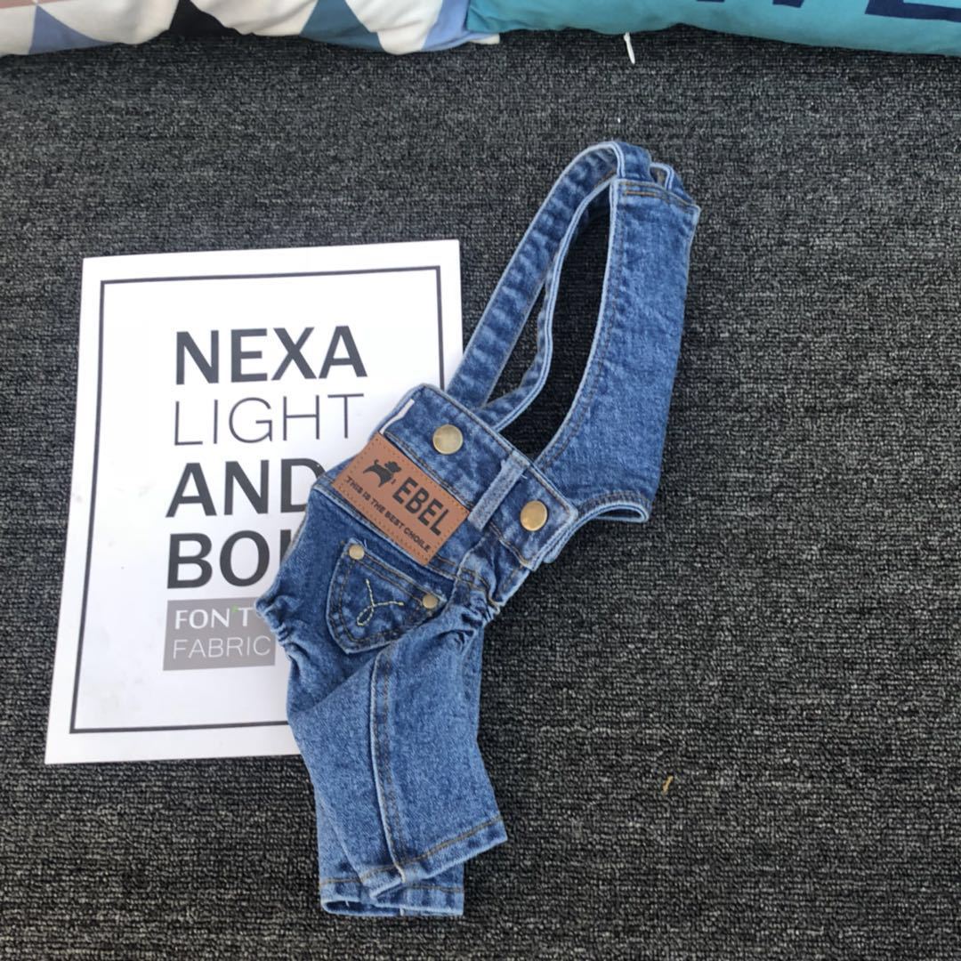 Denim Jumpsuit for Small Pets - BIG FRENCHIES