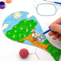 Children's Handmade Painting Creative Graffiti Ball Toy