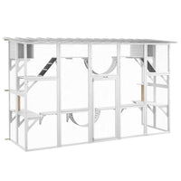 Cat Window Box , Large Catio With Shelves & Bridges, Outside Enclosure For Multiple Cats, Multiple Packages Shipped. Ple
