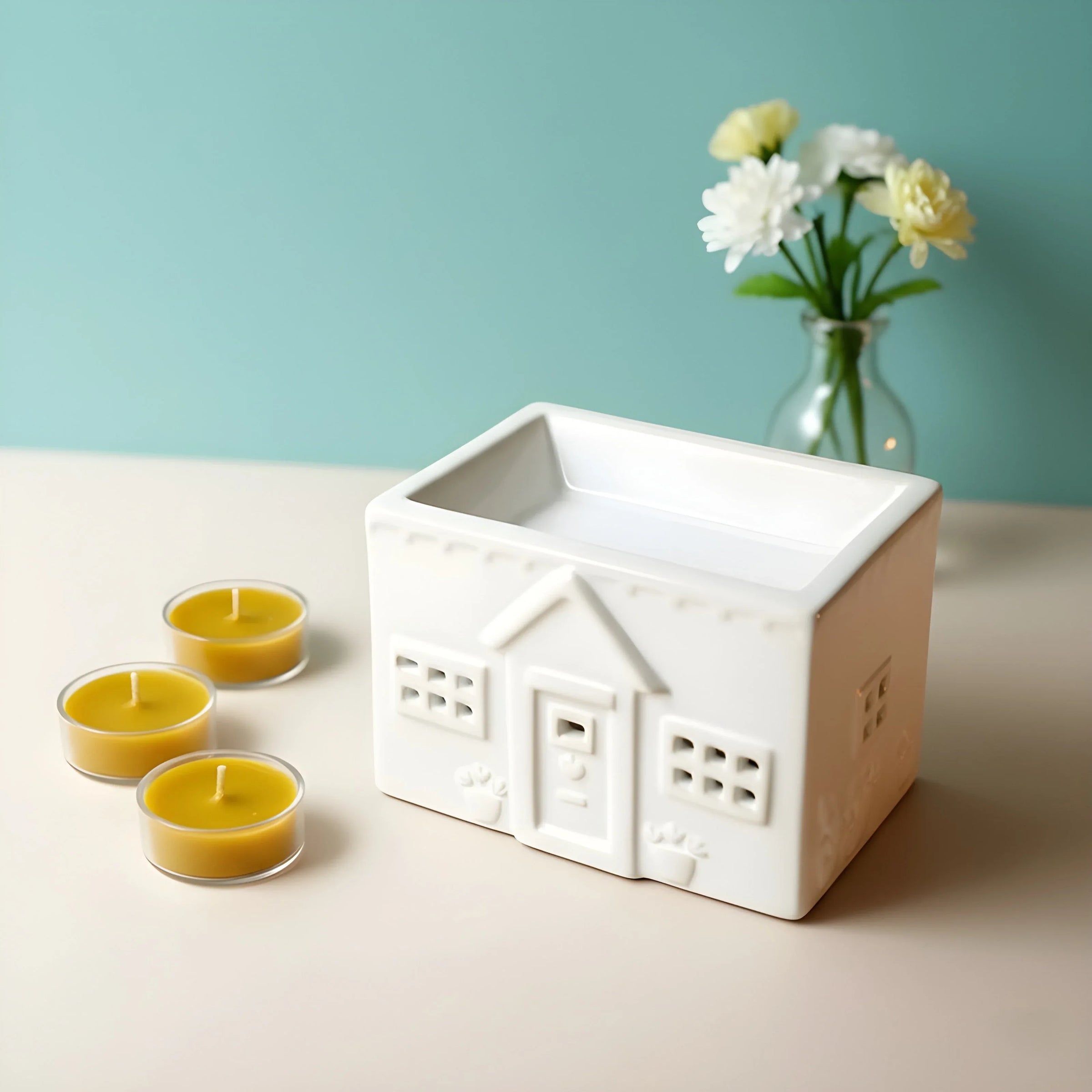 Ceramic House Wax Melt Warmer - BIG FRENCHIES