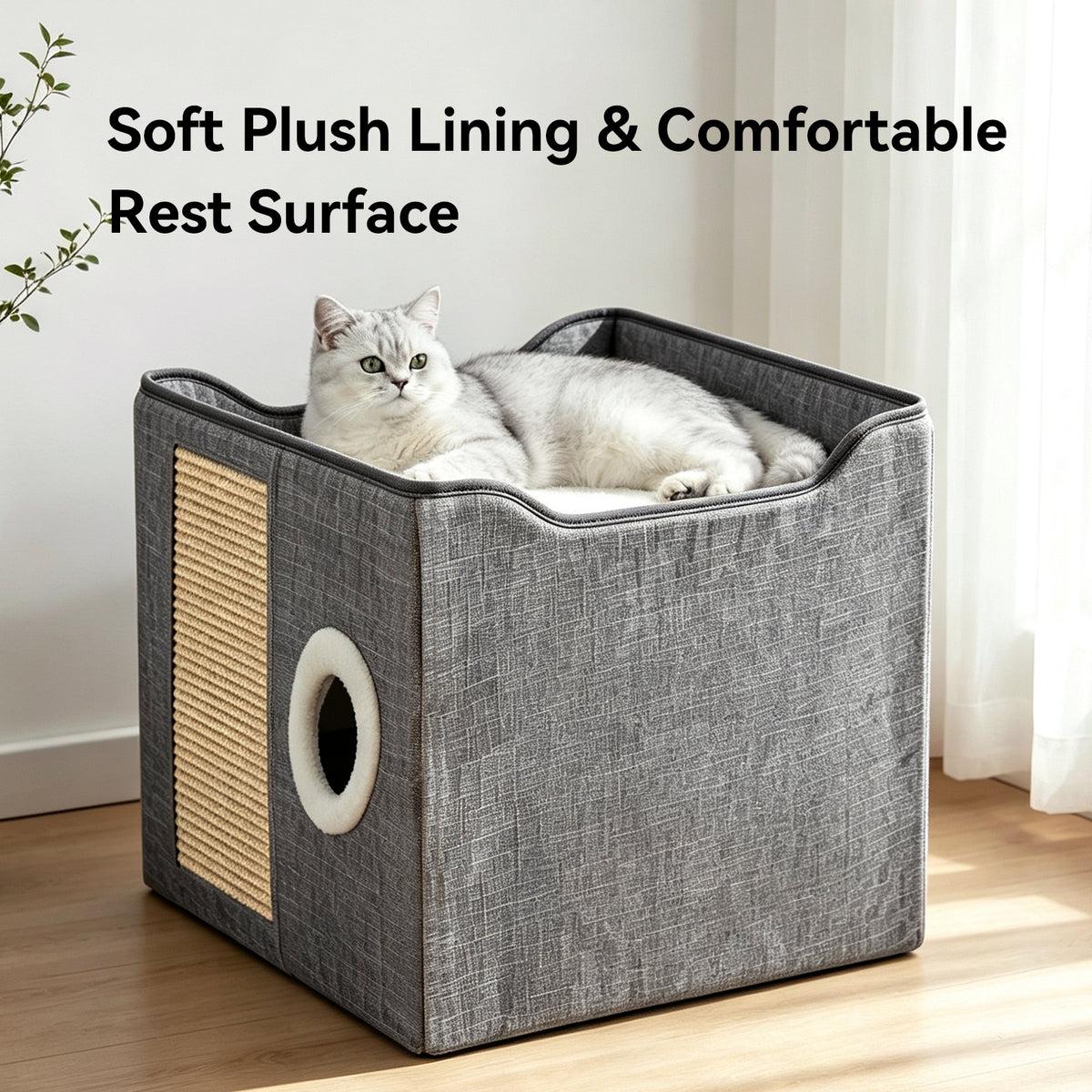 Cat Ears Cat Bed,Cat Face Cat Bed