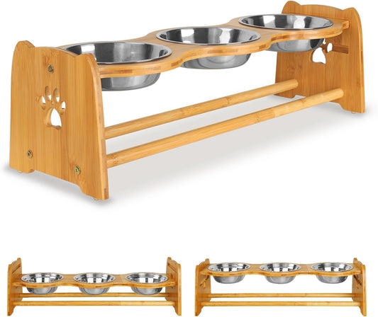 Elevated Dog Bowls for Cats and Dogs - BIG FRENCHIES