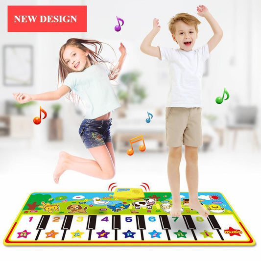Musical Mat With Animal Voice Baby Piano Playing Carpet Music Game Instrument Toys Early Educational Toys For Kids - BIG FRENCHIES