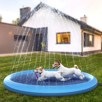 Pet Dog Sprinkler Pad Play Cooling Mat - BIG FRENCHIES