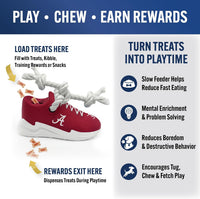 NCAA Cleat Dog Toy & Treat Dispenser – 7 Team Options