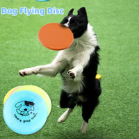 Silicone Flying Saucer Funny Pets Dog Cat Toy Dog Game Flying Discs Resistant Chew Puppy Training Interactive Pet Suppli