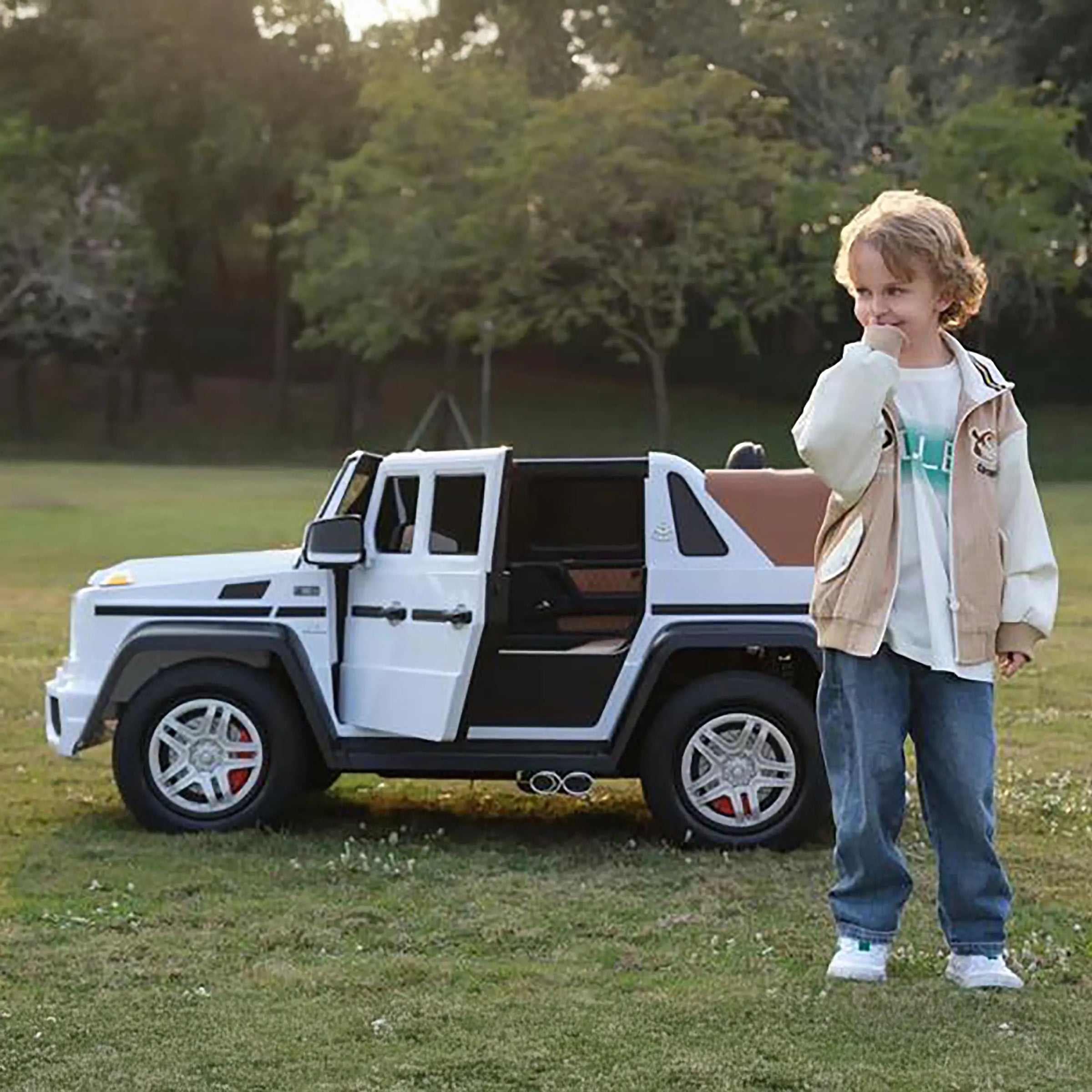 24V Mercedes Maybach G650 Brushless Motor Ride-on - BIG FRENCHIES
