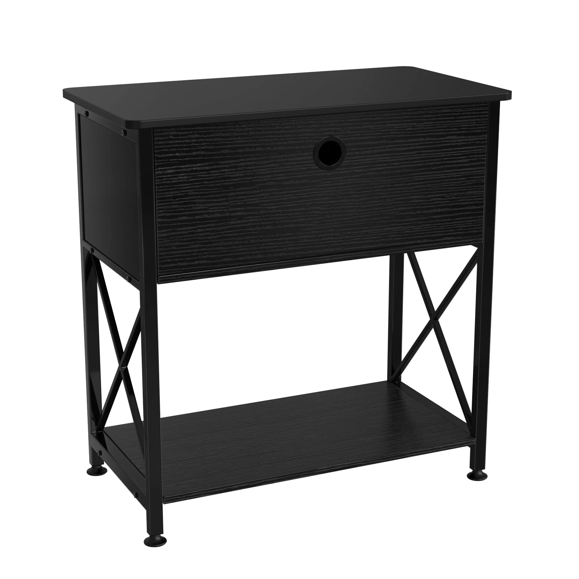 Fish Tank Stand Metal Aquarium Stand for 20 Gallon Long with Accessories Storage - BIG FRENCHIES