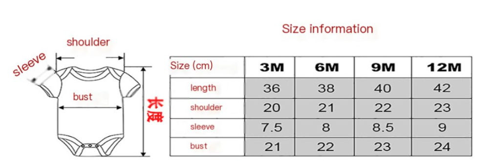 Newborn Onesie Pajama Set - 3 Units (One Set) - # BAAA81810018