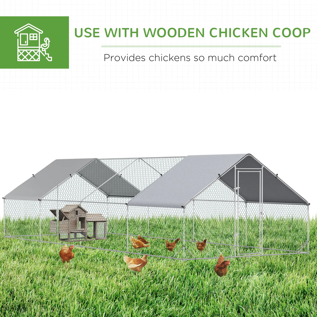 Chicken Coop(Not Supported non-defective remorse returns)